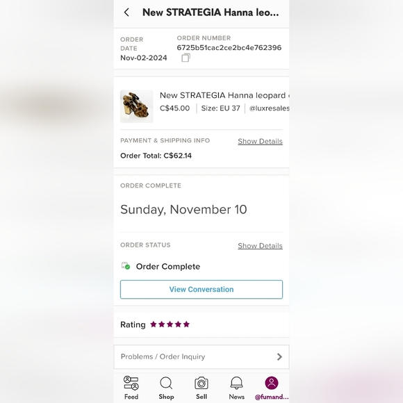 New STRATEGIA Hanna Fur Sandals Size 37 IT - Picture 7 of 7